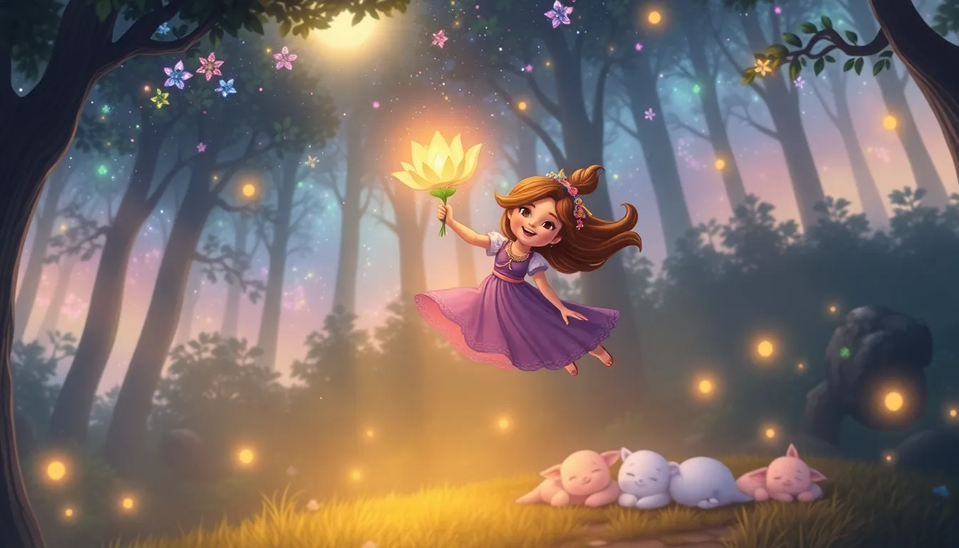 Les Lutins Endormis de la Forêt 5 Illustration de L'Envolée Émerveillée