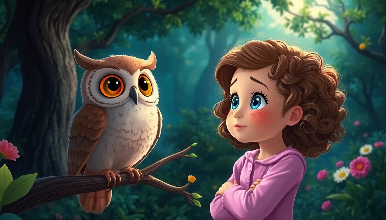 La Forêt des Rêves de Zoe 4 Illustration de L'Énigme du Gardien