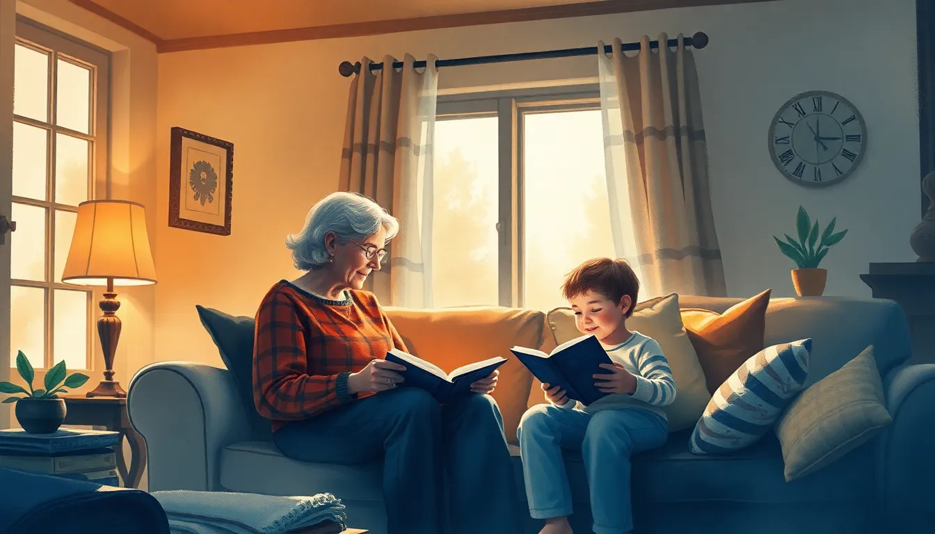 Les Étoiles de ma Maman : Un Hommage d'Amour en ce Jour Spécial 3 Illustration de Les Échos des Souvenirs