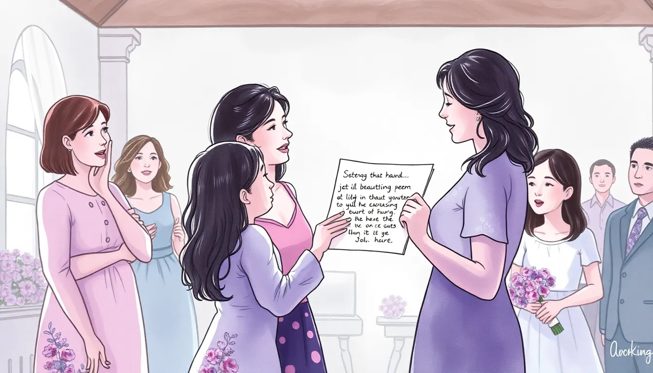 Les Étoiles de ma Maman : Un Hommage d'Amour en ce Jour Spécial 5 Illustration de Doux Hommage