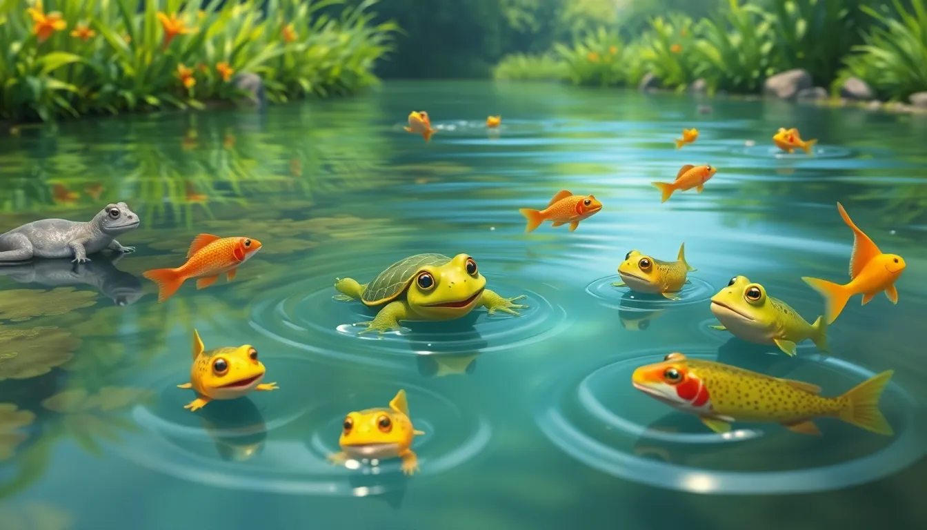 La Petite Tortue et la Rivière 4 Illustration des Amis de la Rivière