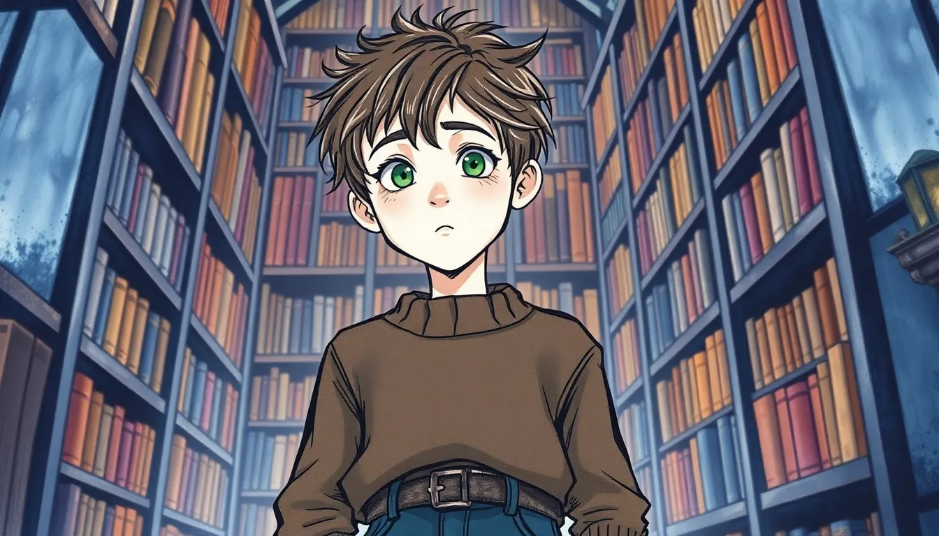 Les Portes de l'Imaginaire : Une bibliothèque qui transporte les lecteurs 1 Illustration de la bibliothèque merveilleuse