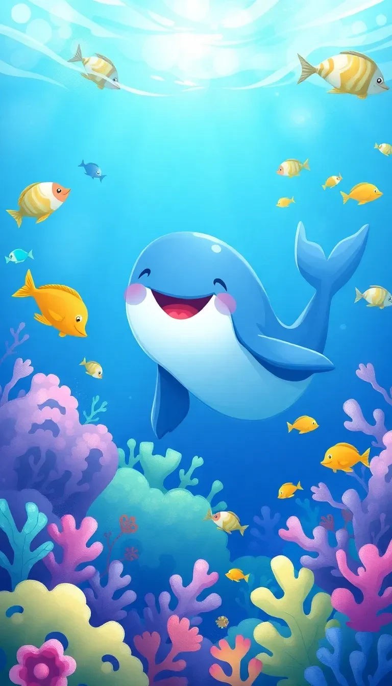 Bella la Baleine et l'Océan Bleu