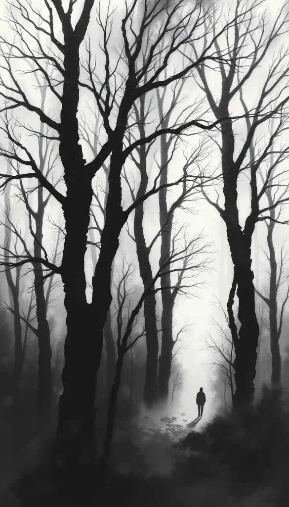 Exil sous une forêt hantée
