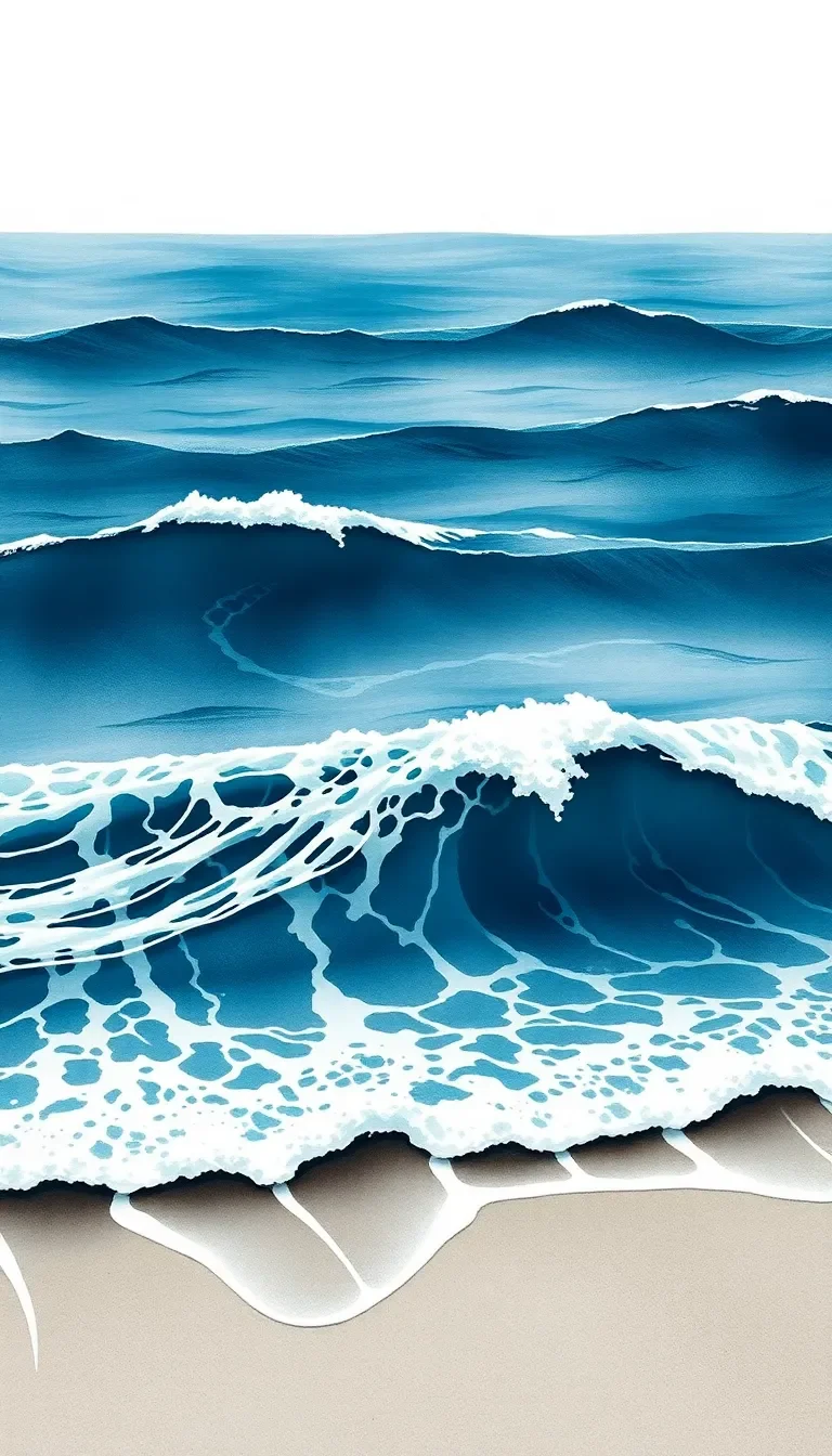La Danse des Vagues : Une Éloge à la Beauté de la Mer