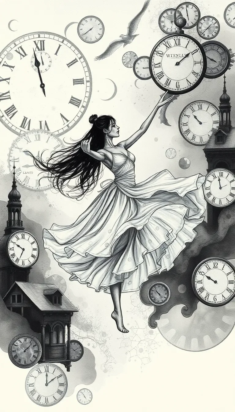 La Danse du Temps : Voyage fantastique d'une danseuse à travers les âges