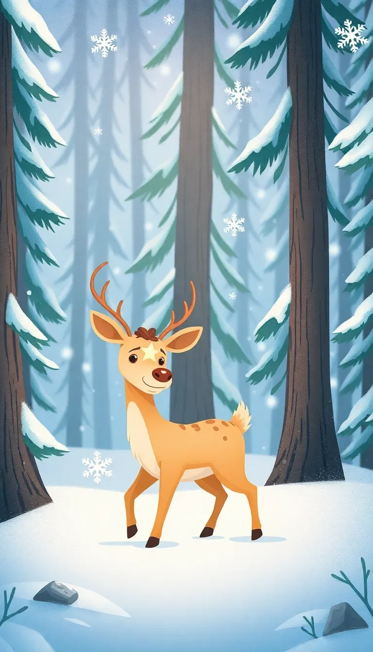 La Petite Renne et la Lumière de Noël