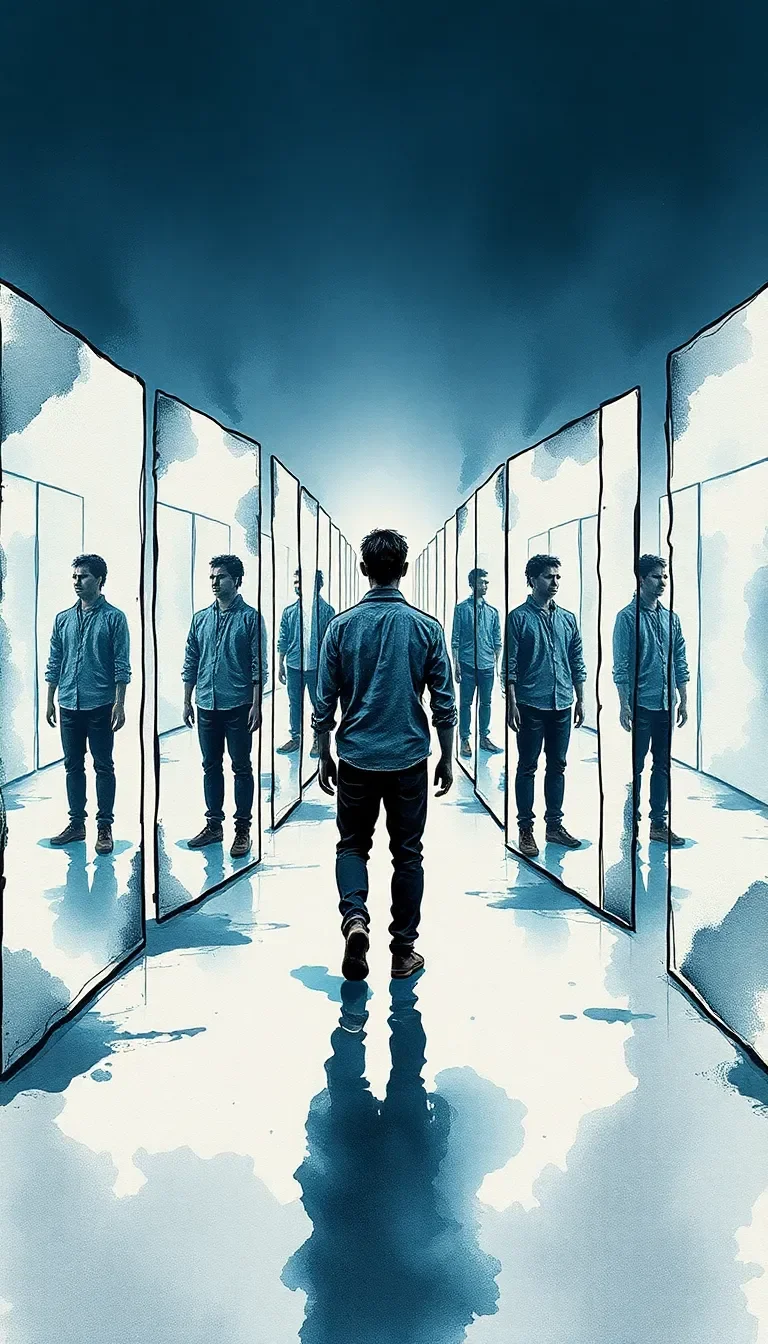 Le Labyrinthe des Reflets : Acceptation de soi dans les miroirs