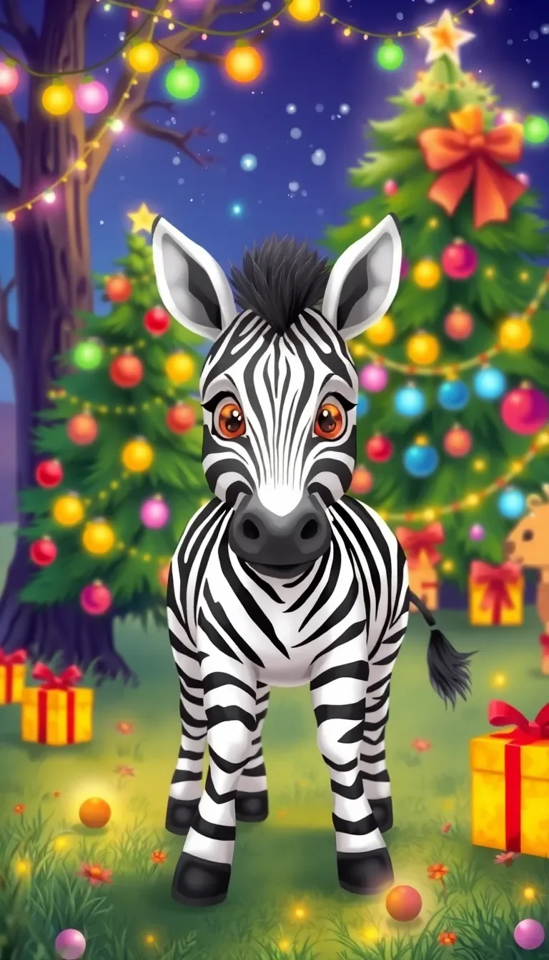 Le Noël Magique de Zoé le Zèbre