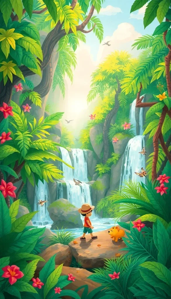 Le Petit Explorateur et la Jungle Secrète