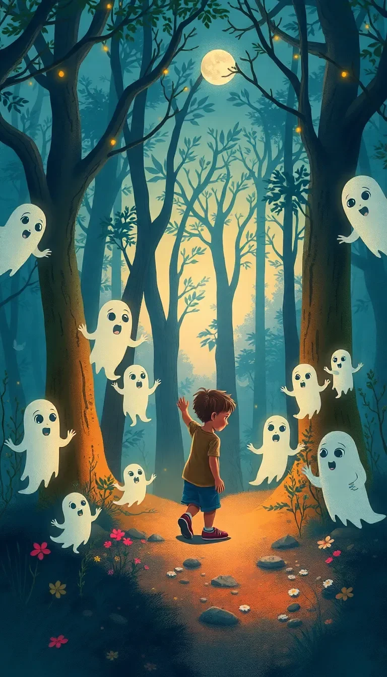 Les Fantômes Amicaux de Halloween