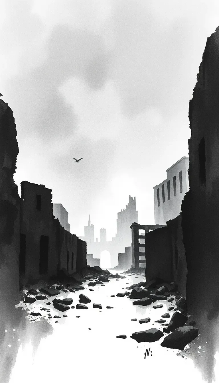 Mystère sous une ville en ruines