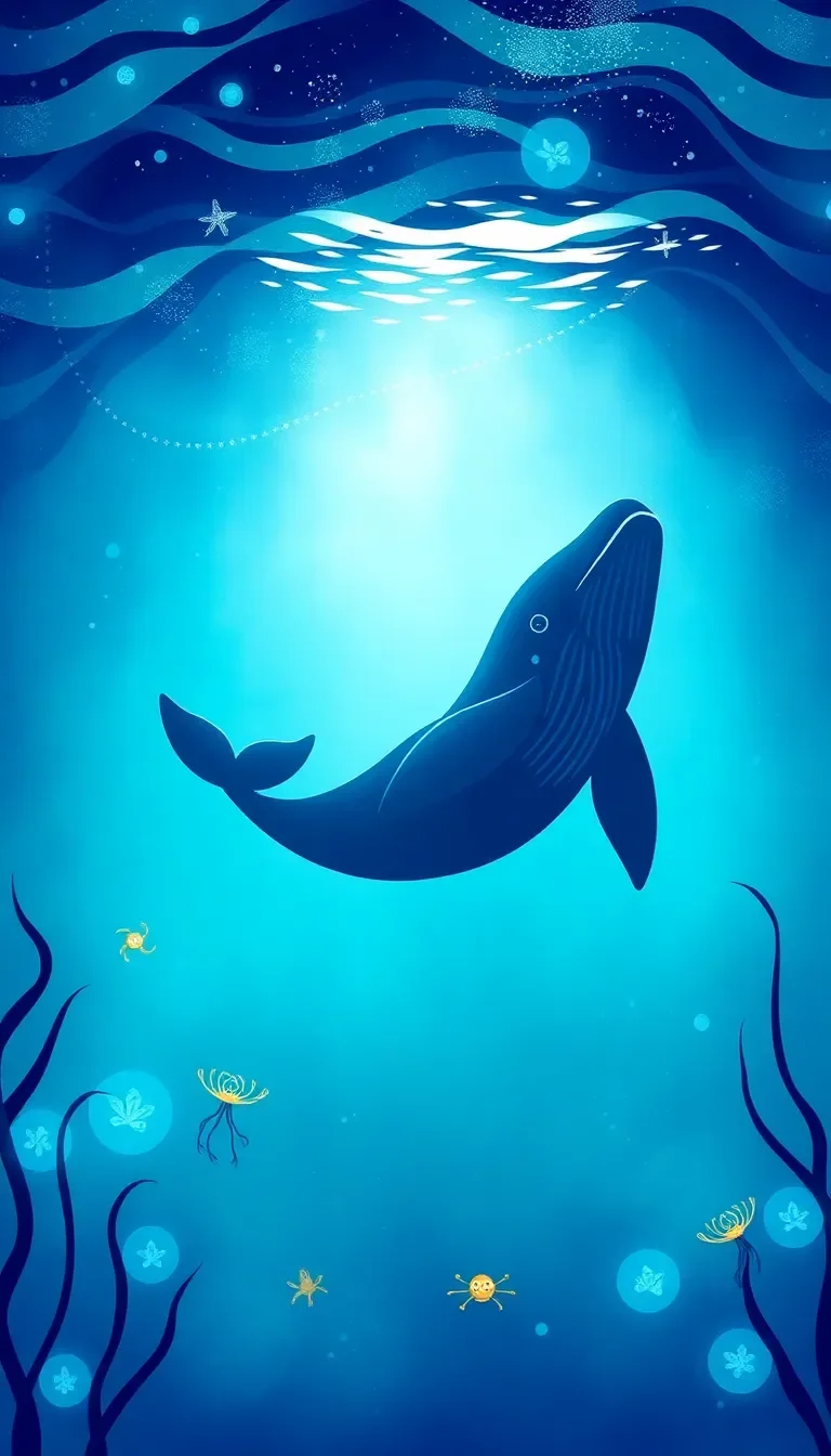Bella la Baleine et l'Océan Bleu