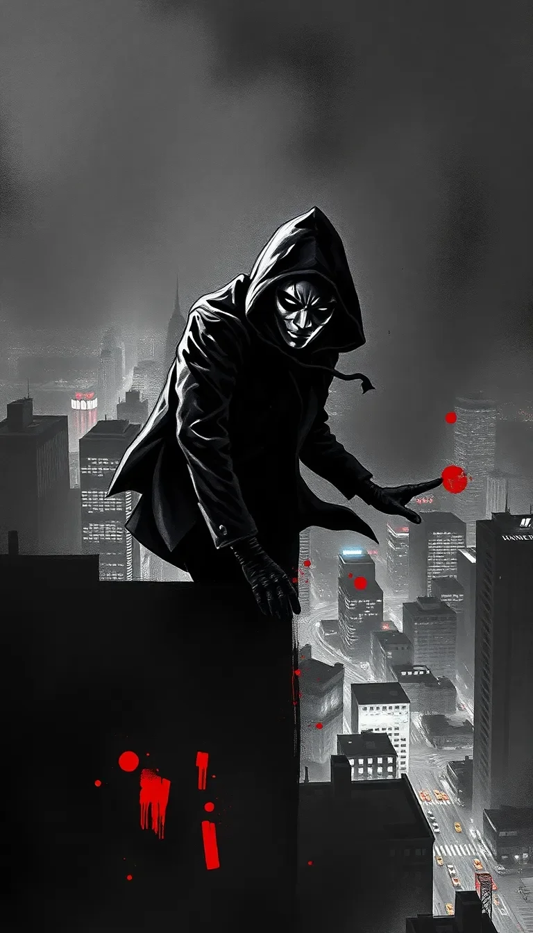 Le Masque d'Argent : Suspense et mystère dans une métropole