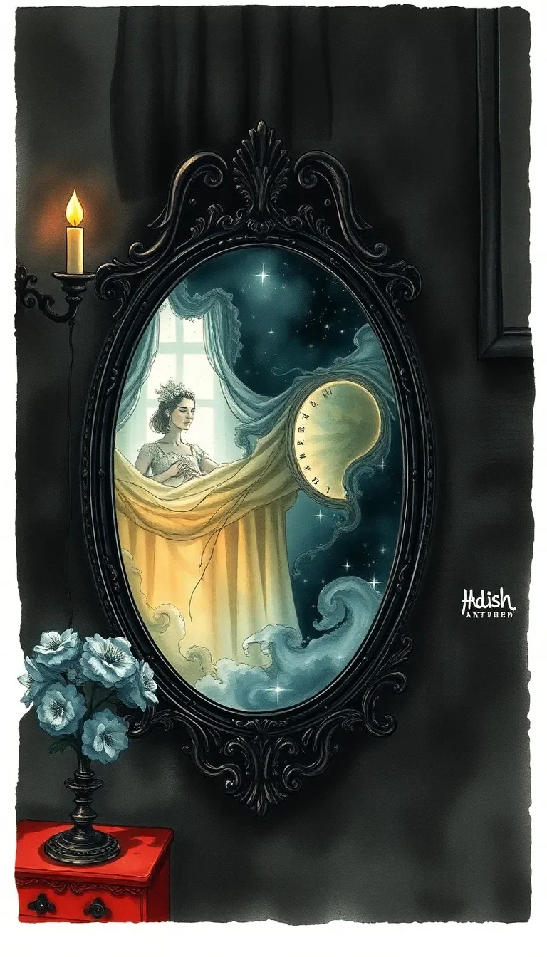 Le Miroir des Âges : Mystère des visions du passé et futur