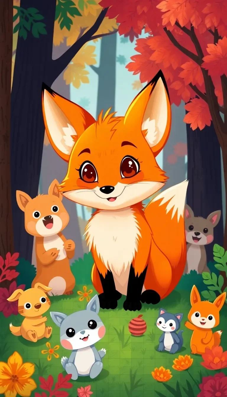 Le Renard Farceur et le Jardin Magique