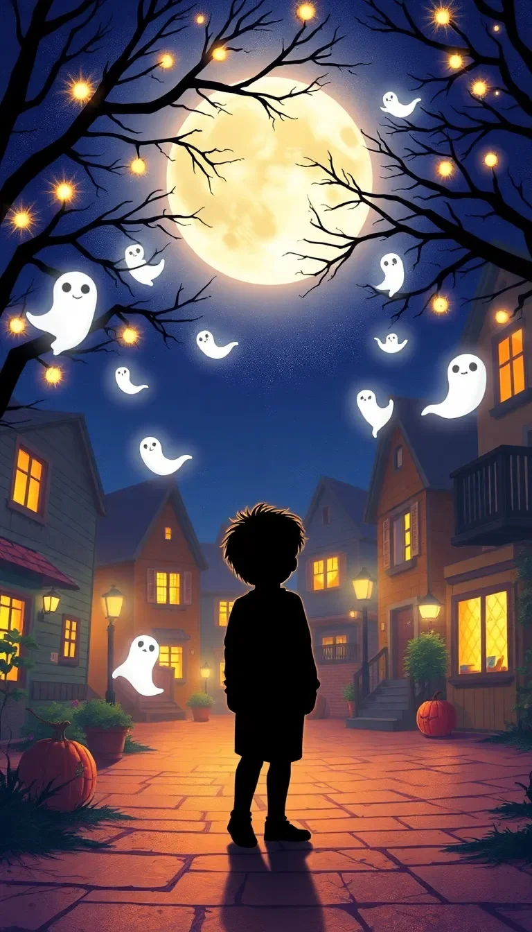 Les Éclats de Lune et les Fantômes Joyeux