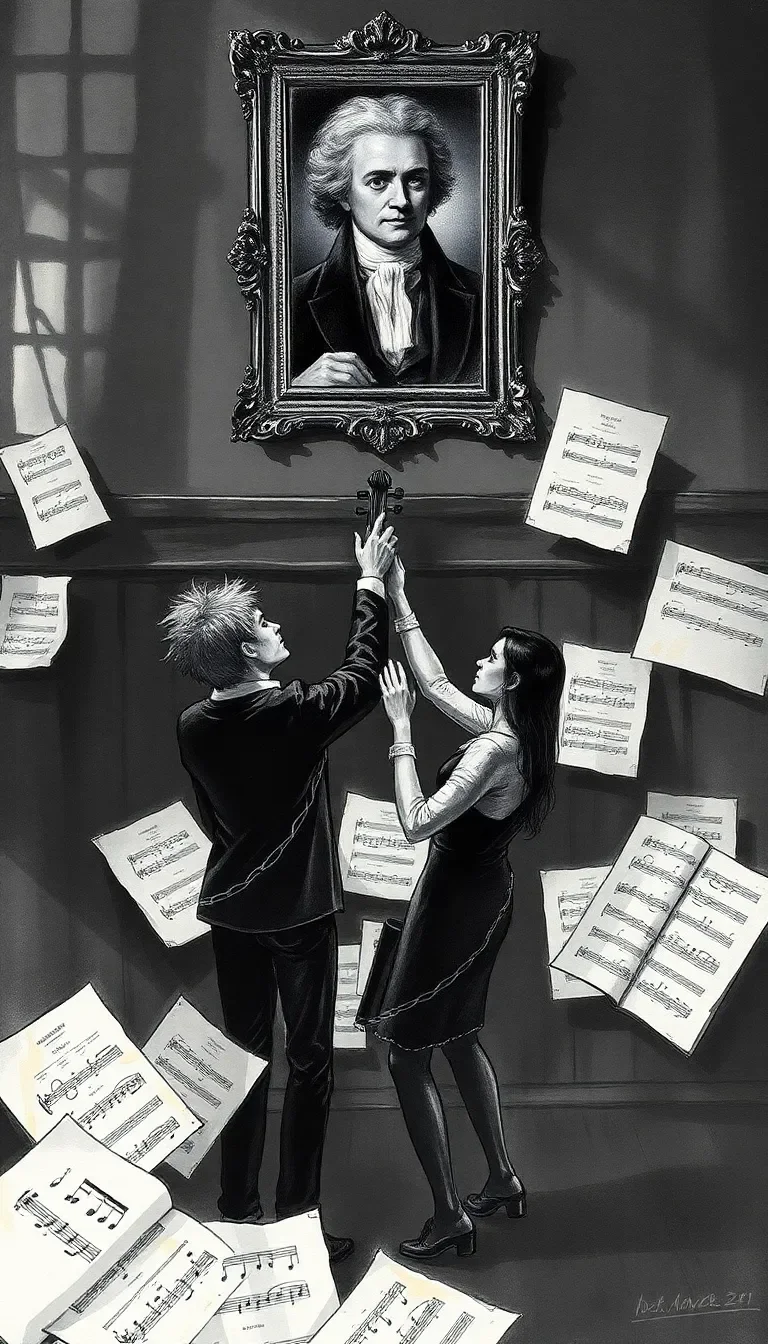 La Mélodie Inachevée : Une romance entre musiciens en quête d'harmonie