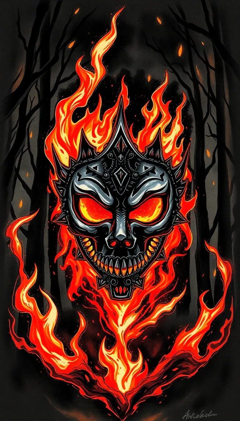 Le Masque de Feu : Un mystère de pouvoirs extraordinaires