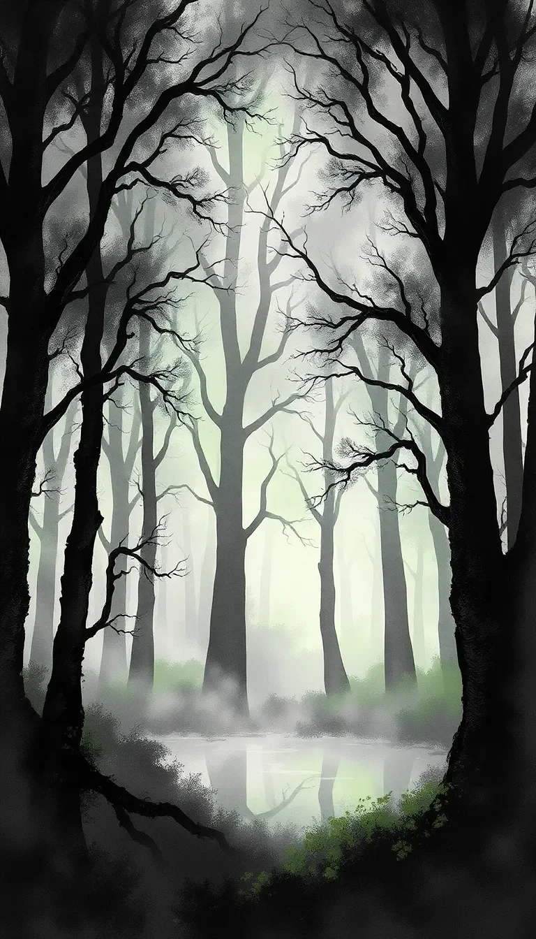 La Forêt des Murmures : une forêt mystérieuse qui chuchote les pensées