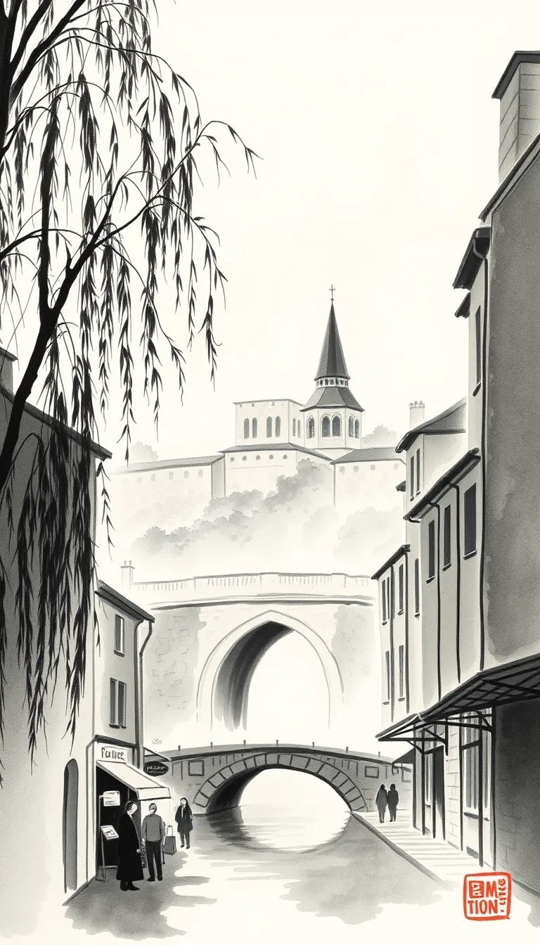 Brioude : poème en hommage à la basilique et aux ruelles d'Auvergne