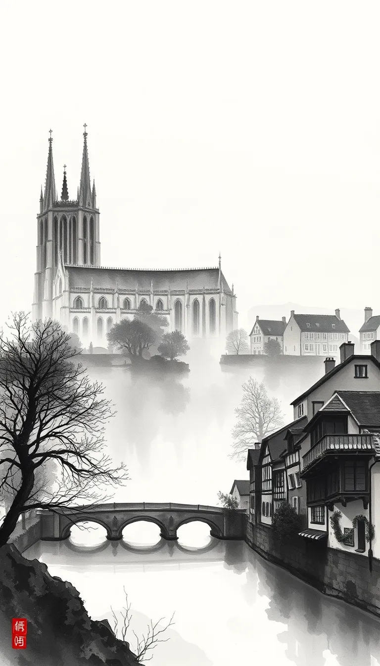 Chartres : poème des vitraux et des ruelles anciennes