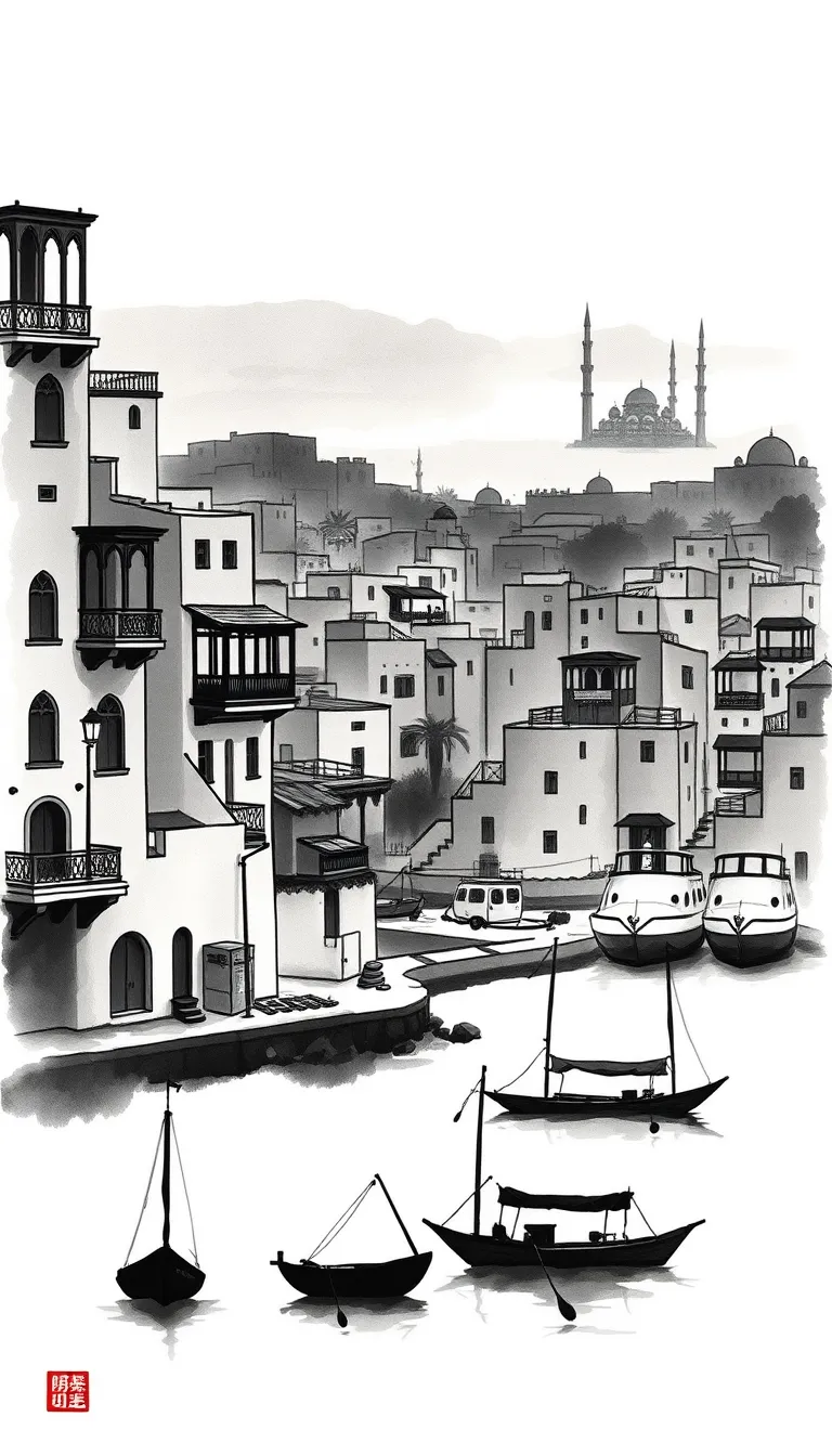 Djeddah : poème-acrostiche lyrique du port du Hedjaz