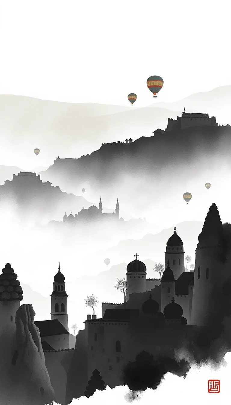 Goreme : poème de pierre et de ballons à l'aube