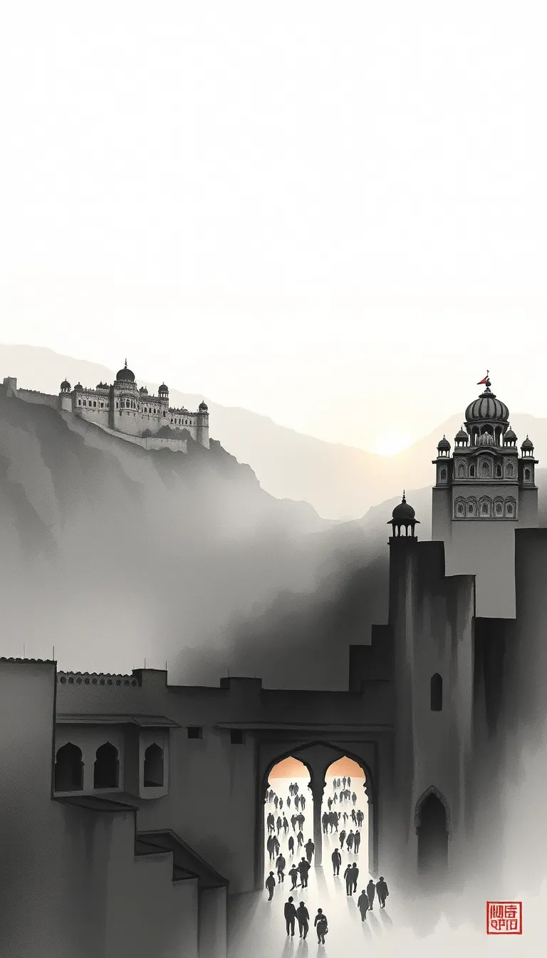 Jaipur : poème-acrostiche de la Pink City — amour, mémoire et lumière
