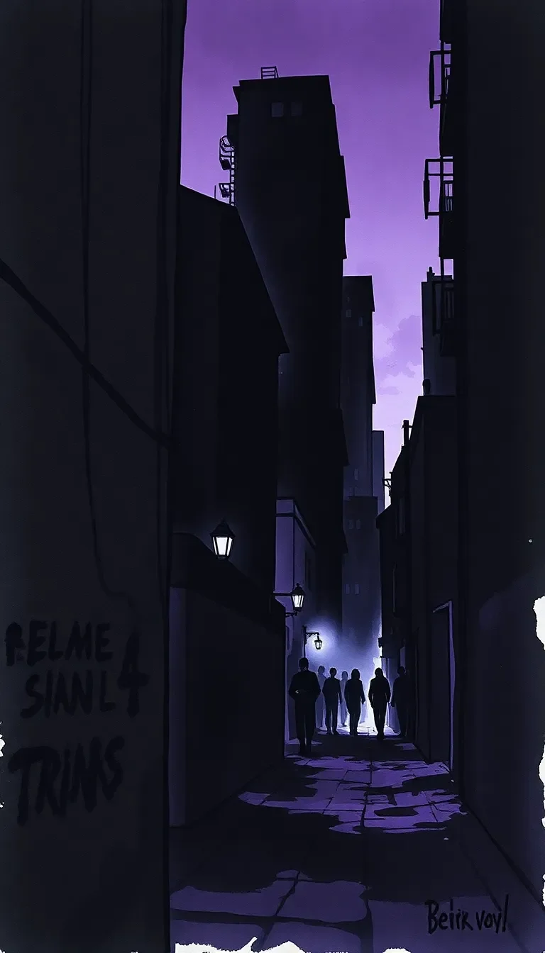 Les Ombres du Crépuscule : Mystère des ombres au crépuscule