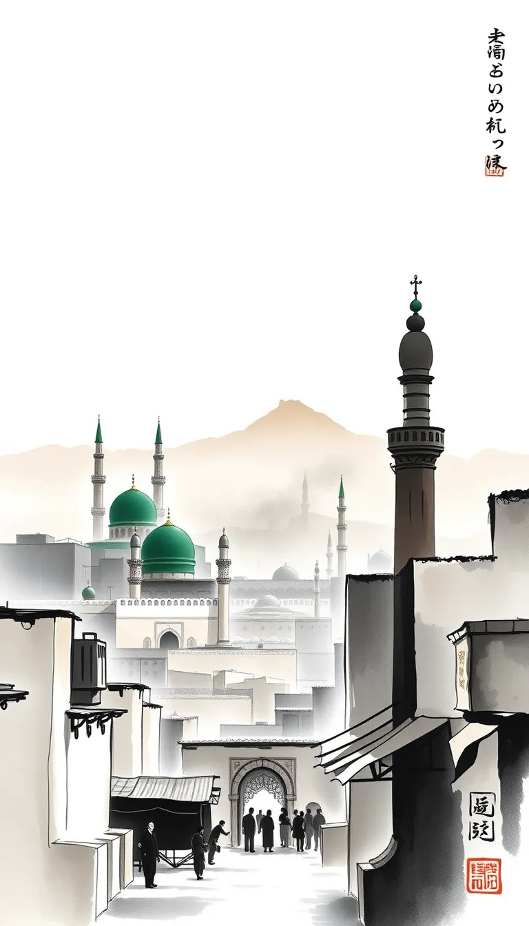 Medine : poème en hommage à la ville de la Hijra et de ses sanctuaires
