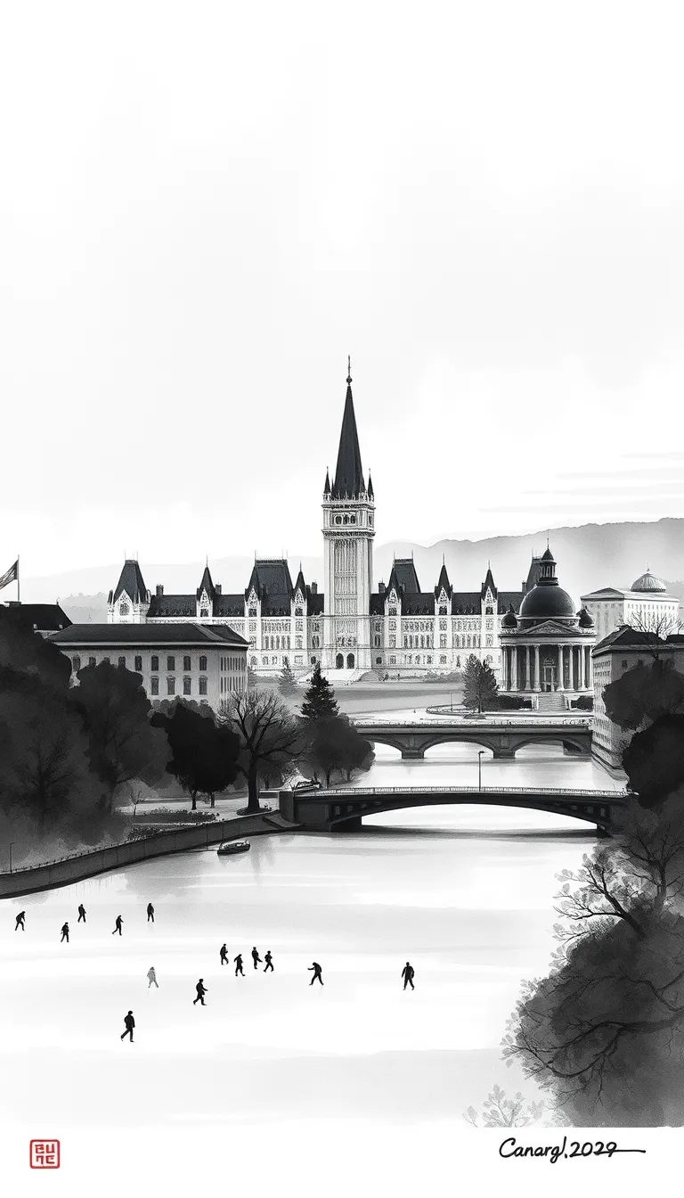 Ottawa : poème des rives, du canal et de la mémoire