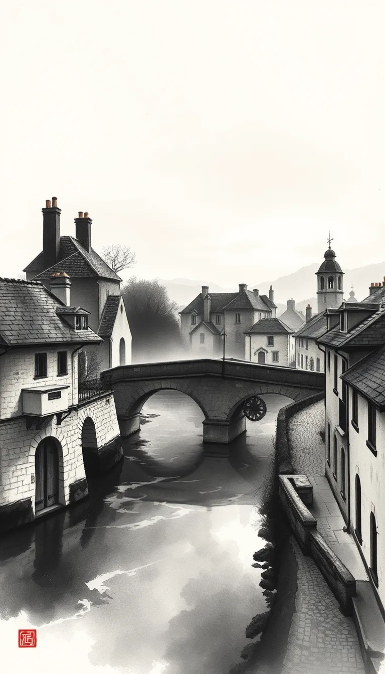 PontAven en vers : poème pour la ville des moulins et des peintres