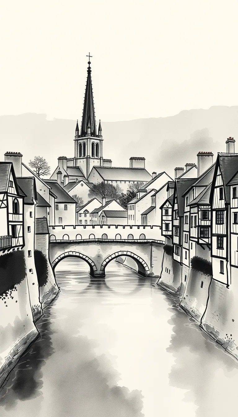 Quimper en vers: poème sensoriel entre cathédrale et Odet