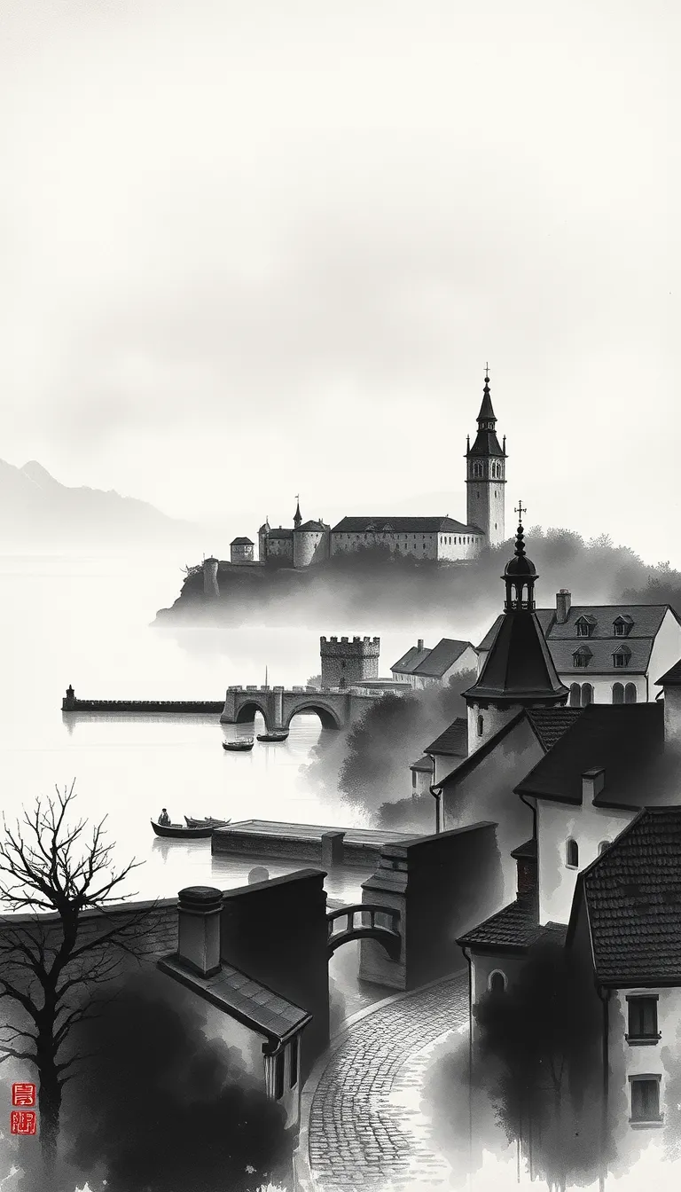 Yvoire : un poème en hommage au village fleuri du Lac Léman