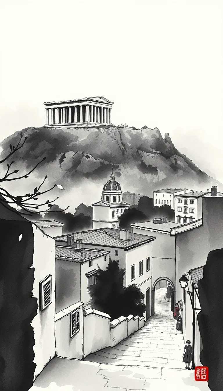 Athènes en poème : une traversée des pierres et des parfums