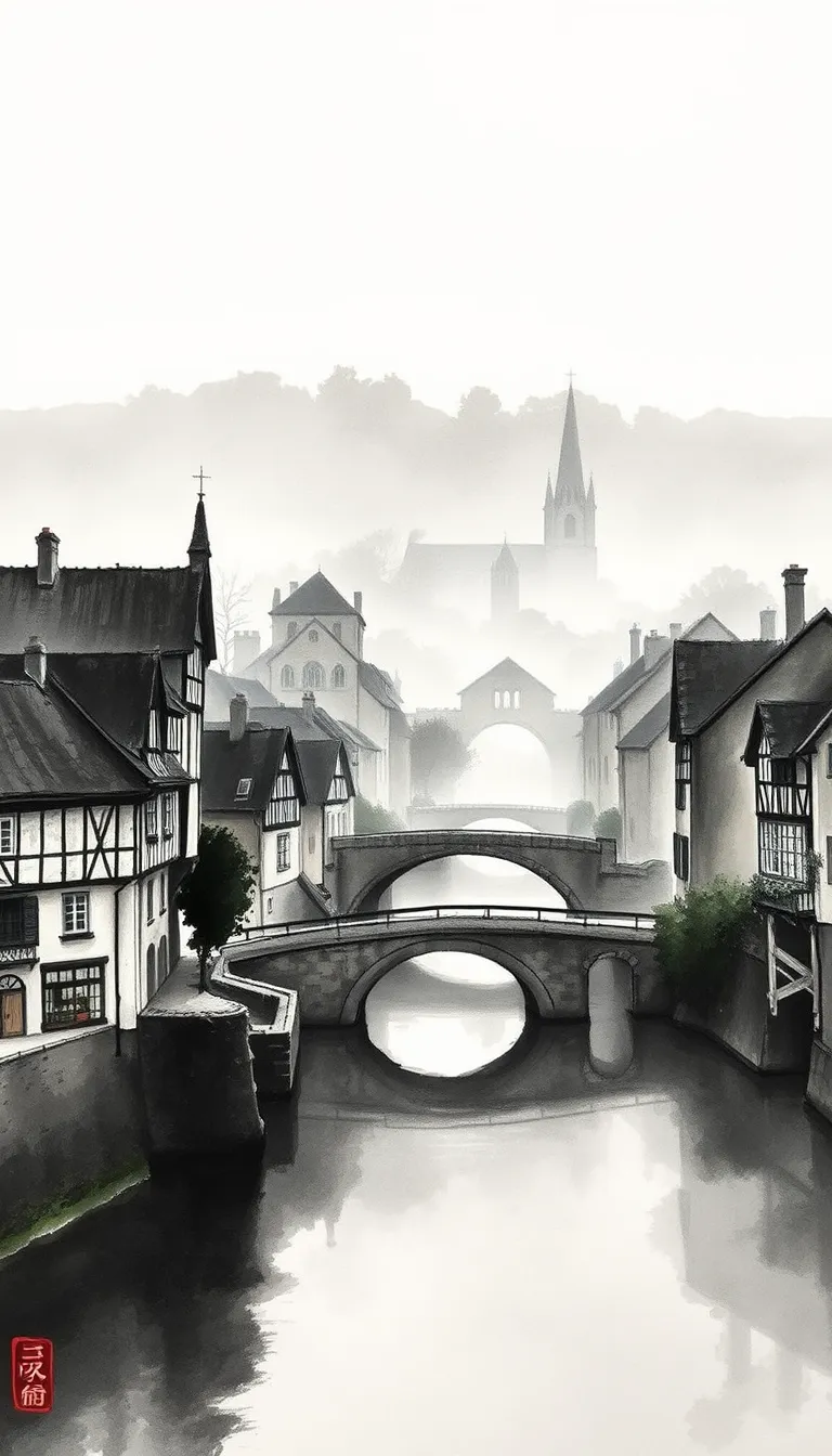 Bergerac : poème en hommage à la bastide de la Dordogne