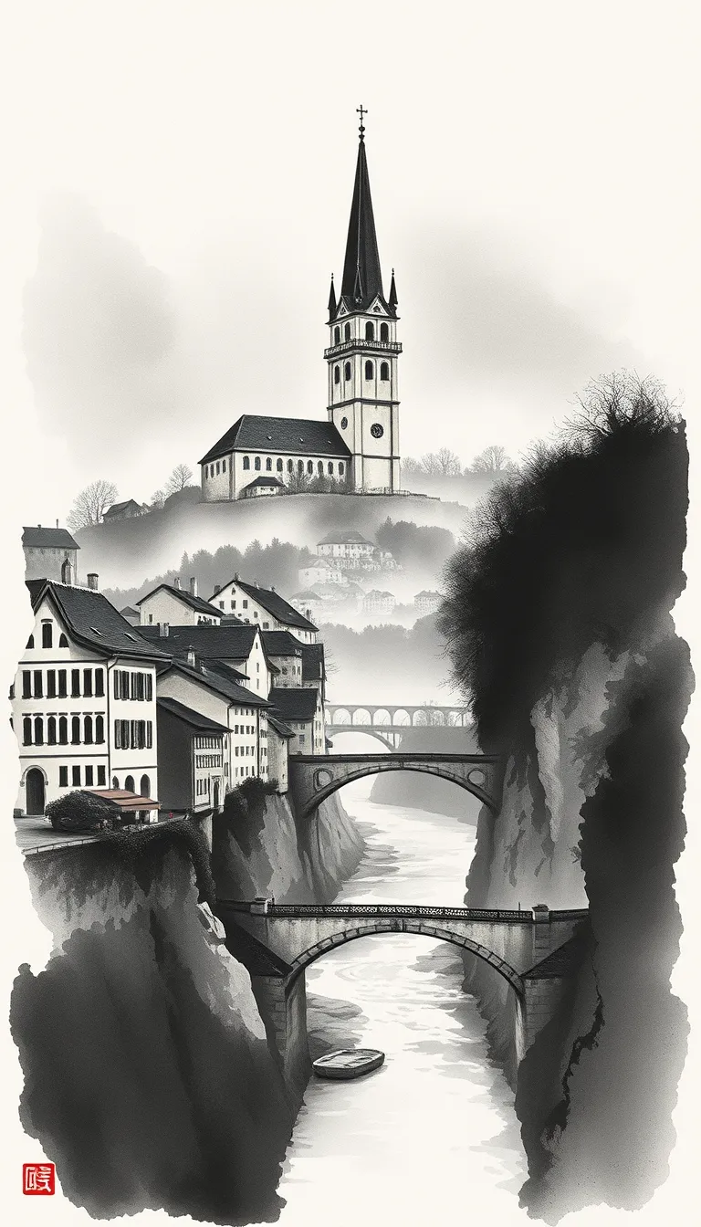 Fribourg : poème de pierre, d'eau et de lumière