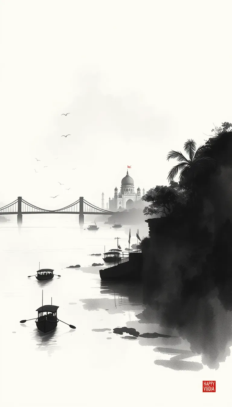 Kolkata en vers: poème des rives, des ponts et des fêtes