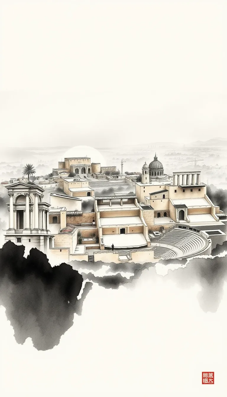 LeptisMagna : poème à la cité sévérienne entre mer et mémoire