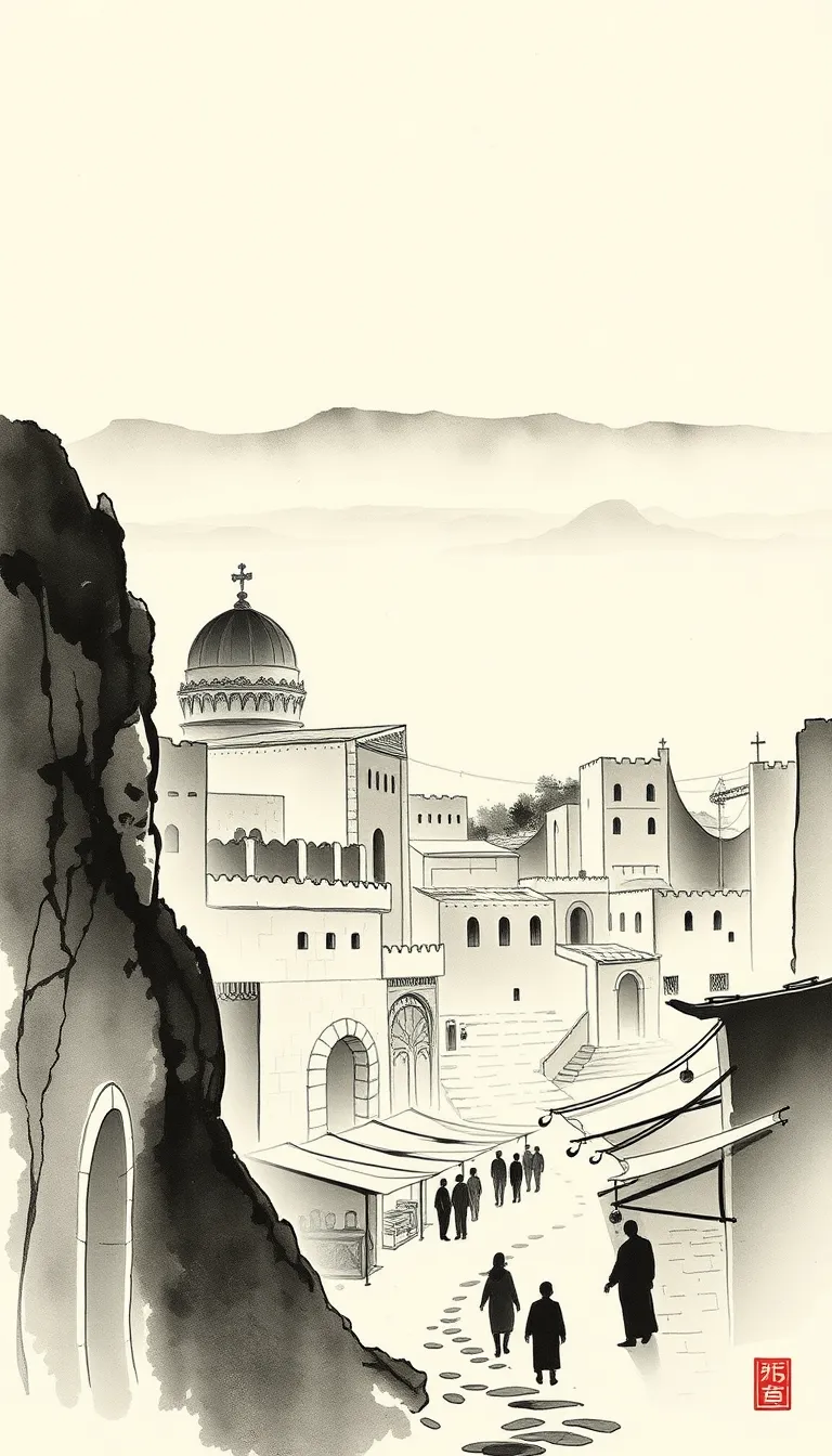 Madaba en mosaïques : poème pour la cité des tesselles