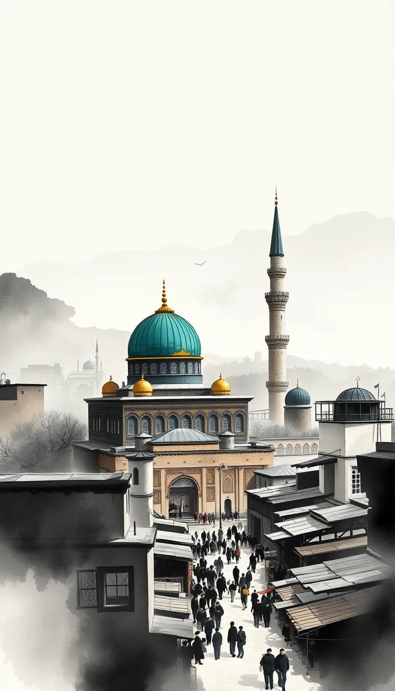 Qom : poème des coupoles et des caravanes sur le Plateau iranien