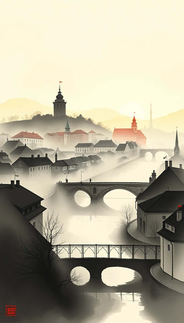 Vilnius : poème en hommage à la ville des tours et des rives