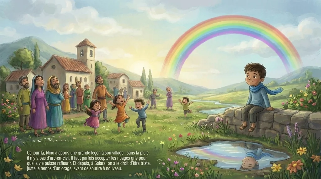 chapitre 10 Le Gardien des Mauvais Temps : Un conte sur l'acceptation des émotions |Conte illustré