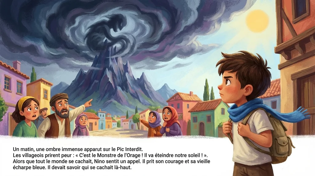 chapitre 2 Le Gardien des Mauvais Temps : Un conte sur l'acceptation des émotions |Conte illustré