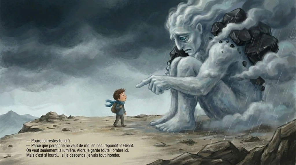 chapitre 6 Le Gardien des Mauvais Temps : Un conte sur l'acceptation des émotions |Conte illustré