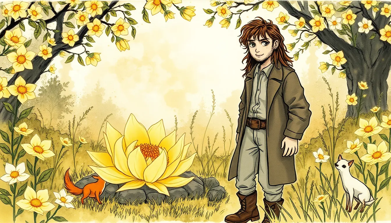 Les Fleurs du Temps : Un jardin féerique des saisons 3 Illustration de L'Été des Choses Brillantes et des Souvenirs Chaleureux