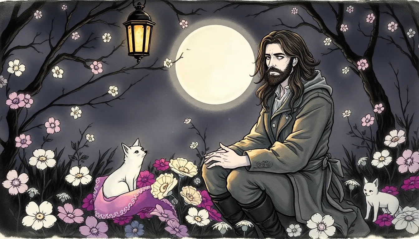 Les Fleurs du Temps : Un jardin féerique des saisons 6 Illustration de L'Horloge du Jardin et la Nuit des Petits Dérangements