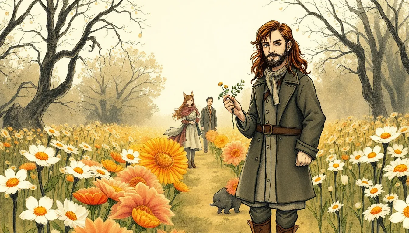 Les Fleurs du Temps : Un jardin féerique des saisons 7 Illustration de La Renaissance des Moments et la Grande Célébration
