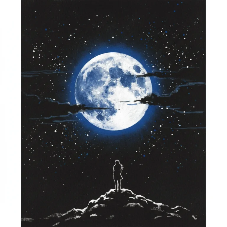 L'Astronomie du Cœur : Nos Regards sur la Lune